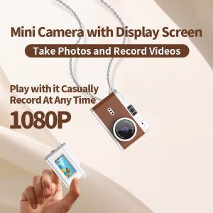 Mini Ψηφιακή Φωτογραφική Μηχανή X5 1080P με Κάρτα 32GB - Image 9