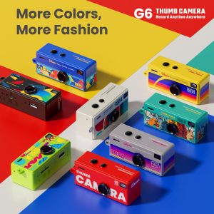 Mini Ρετρό Κάμερα G6 1080P με Κάρτα 32GB - Image 9